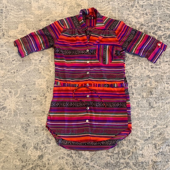 Multi color tunic size small - Picture 1 of 5